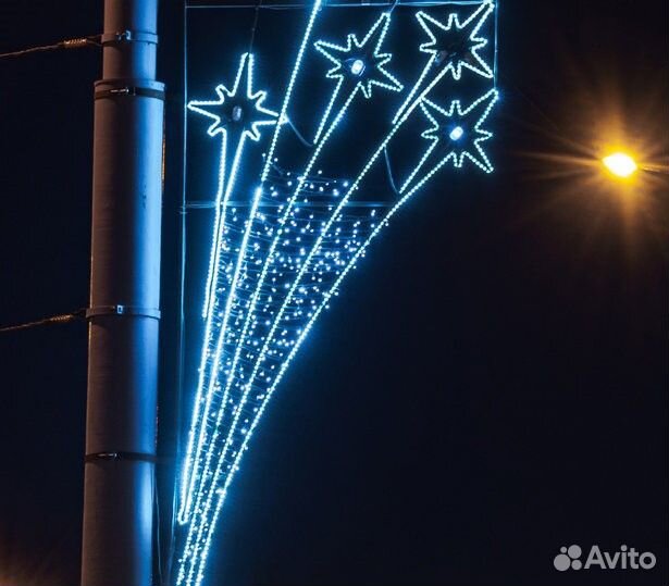 Световые консоли новогодние