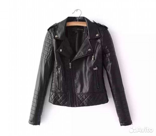 Куртка кожаная женская новая