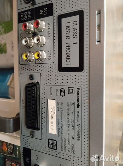 DVD-плеер/видеомагнитофон Panasonic NV-VP60EE