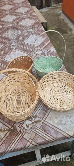 Плетеные корзинки