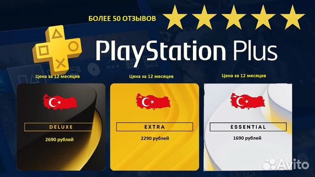 Подписка Playstation plus (Ps plus)
