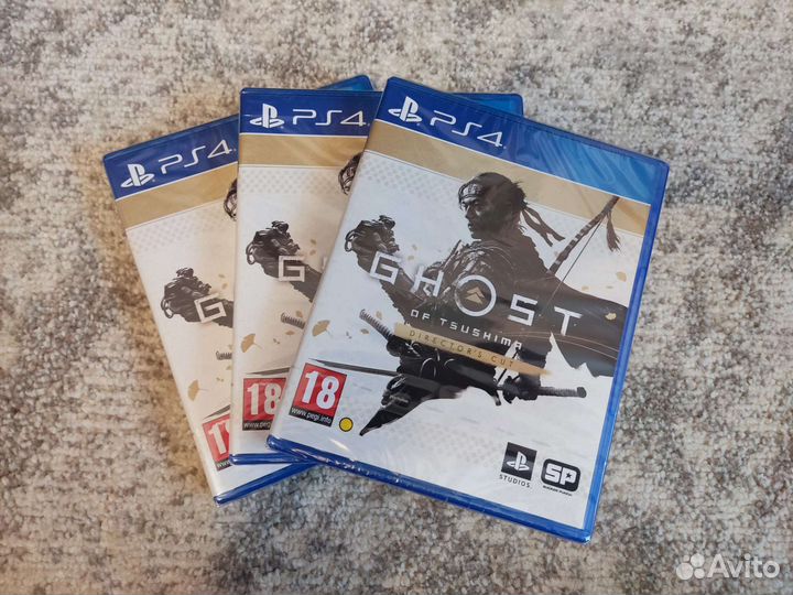 Ghost of Tsushima PS4 новый на русском