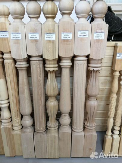 Балясины и столбы для лестницы
