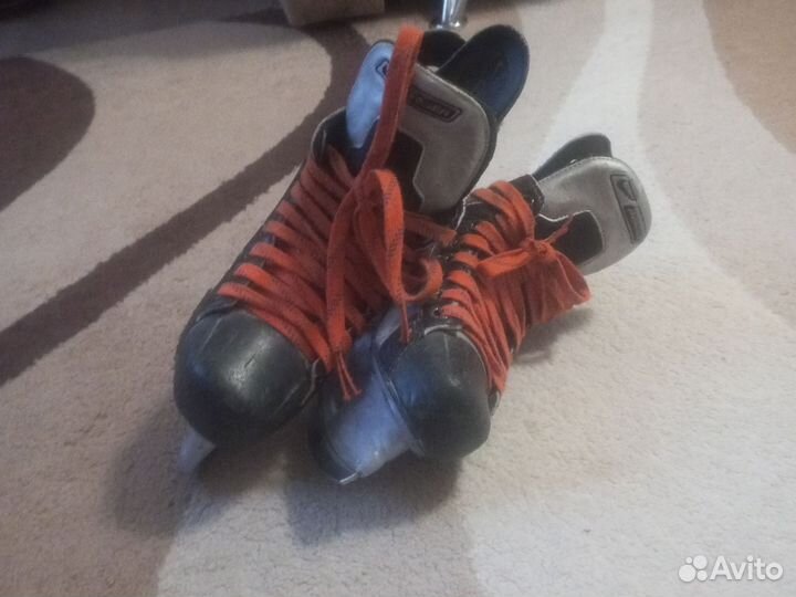 Коньки хоккейные 33-34 размер для формовки