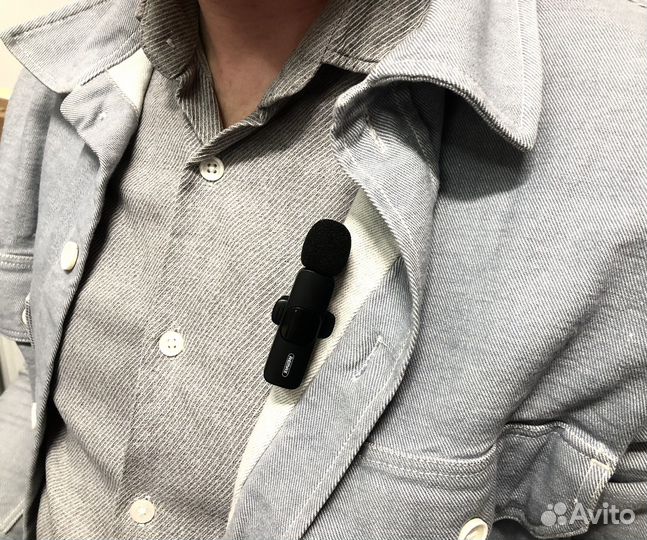 Беспроводной петличный микрофон iPhone