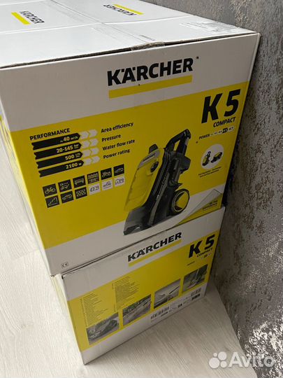 Мойка высокого давления karcher к 5 новая