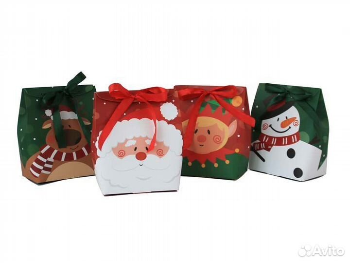 Коробка подарочная для новогодних сладких подарков