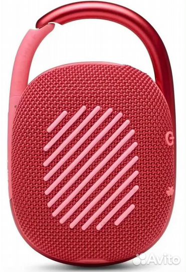 Колонка портативная JBL Clip 4, 5Вт, красный jblclip4redam