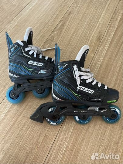 Хоккейные ролики детские bauer