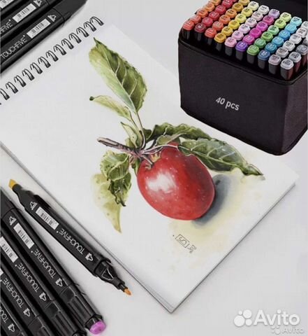 Маркеры для скетчинга 80шт