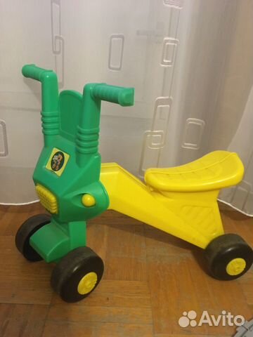 Каталка Огонёк Мишка