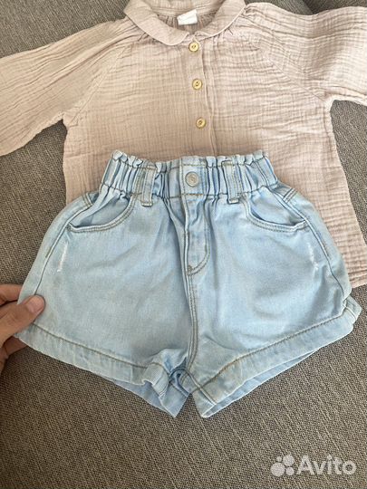 Пакет одежды на девочку 2-3 года