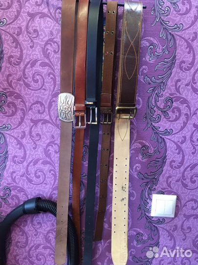 Ремень мужской нат кожа