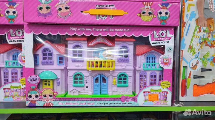 Лол домик + куколки