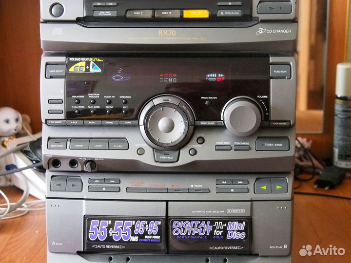 Музыкальный центр sony rx70