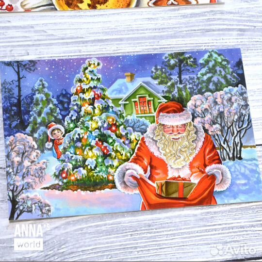 Набор из 8-ми авторских открыток