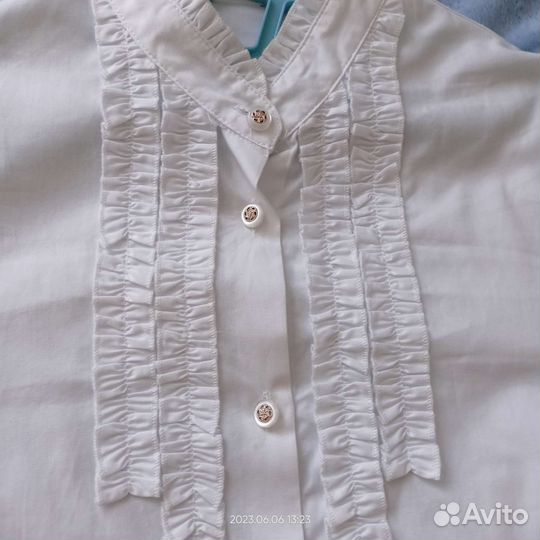 Блузка школьная 134, 140 +