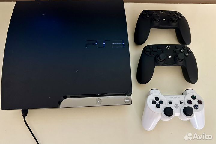 Sony PS3 Slim 320Gb + 75 игр