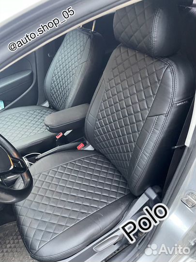 Автомобильные чехлы на Volkswagen Polo