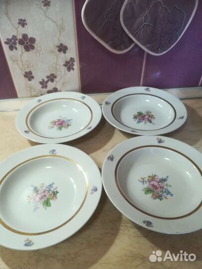 Столовый сервиз СССР 9предметов