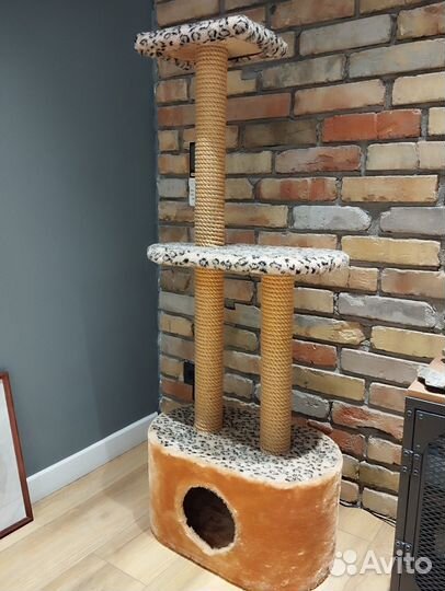 Когтеточка домик для кошки
