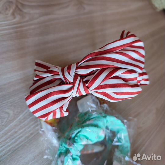 Ободок для волос с большим тканевым бантом