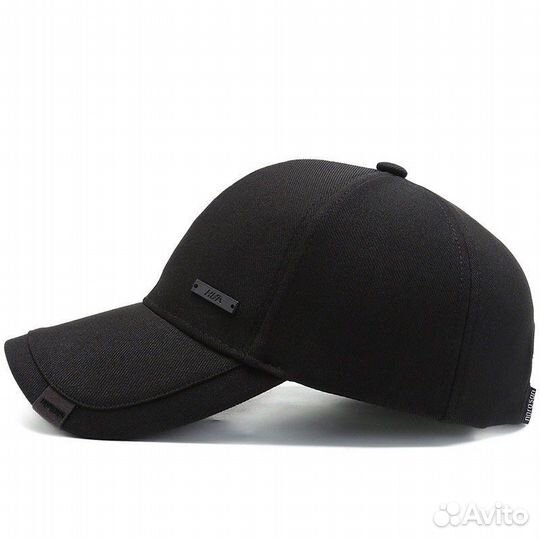 Бейсболка мужская летняя черная