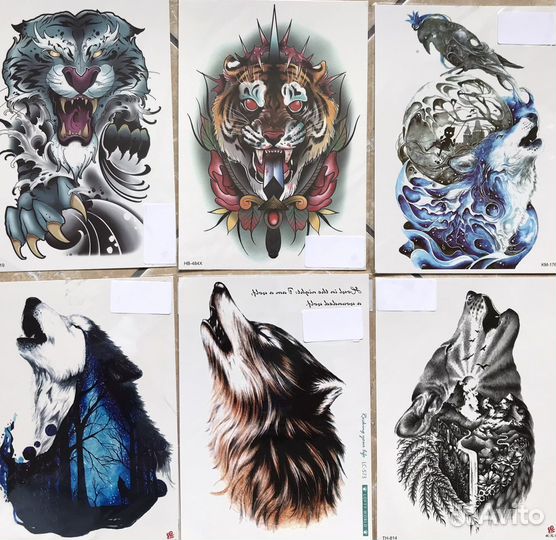 Переводные тату flash