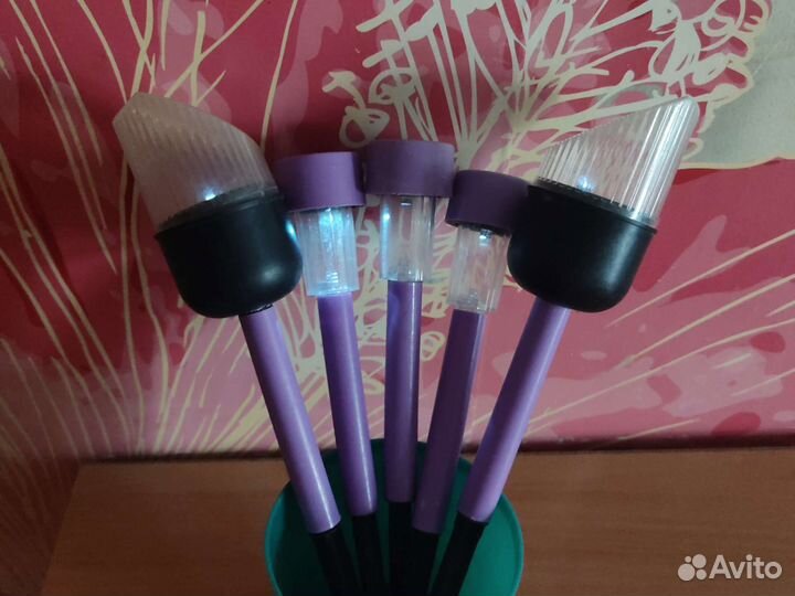 Садовый фонарь на солнечной батарее цена за 5шт