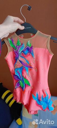 Купальник гимнастический для выступлений 4-5 лет