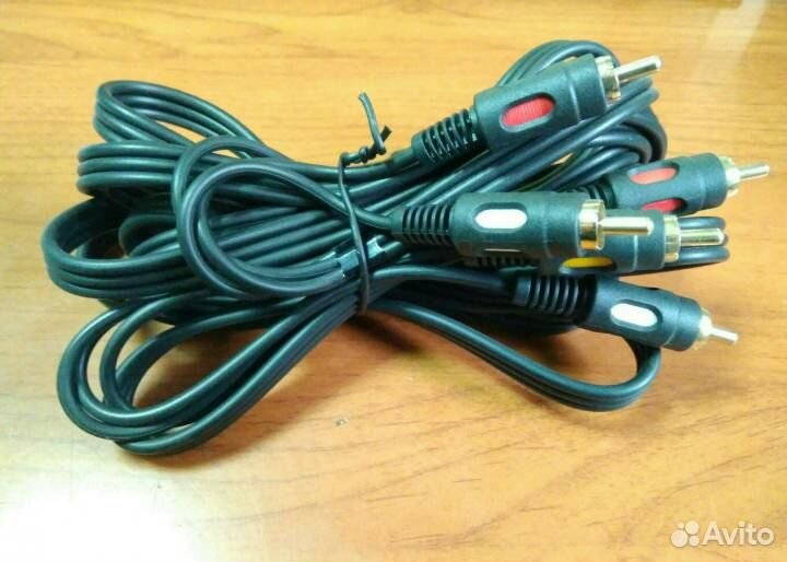 Шнур 3rca-3rca (тюльпан) 3м