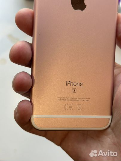 iPhone 6s розовый