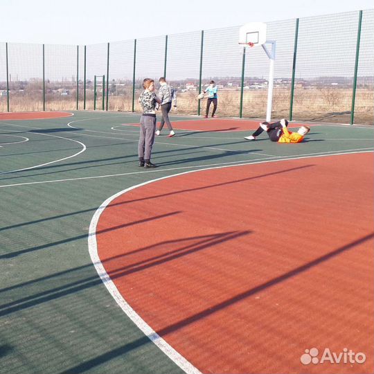 Резиновое покрытие для площадок
