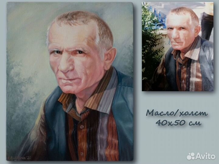 Портрет по фото на заказ