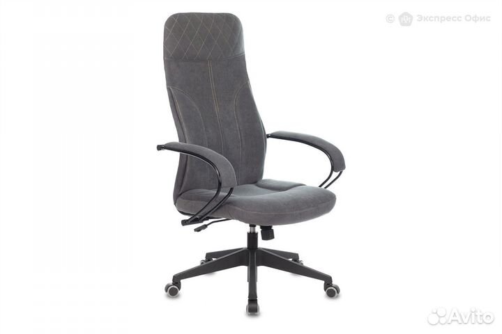 Кресло для руководителя Бюрократ CH-608/fabric-dgr