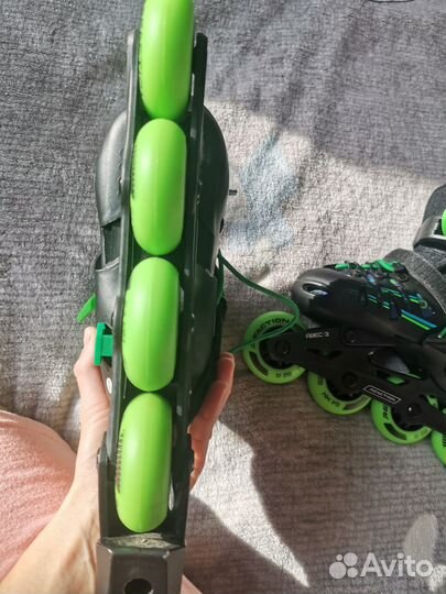 Роликовые коньки детские раздвижные