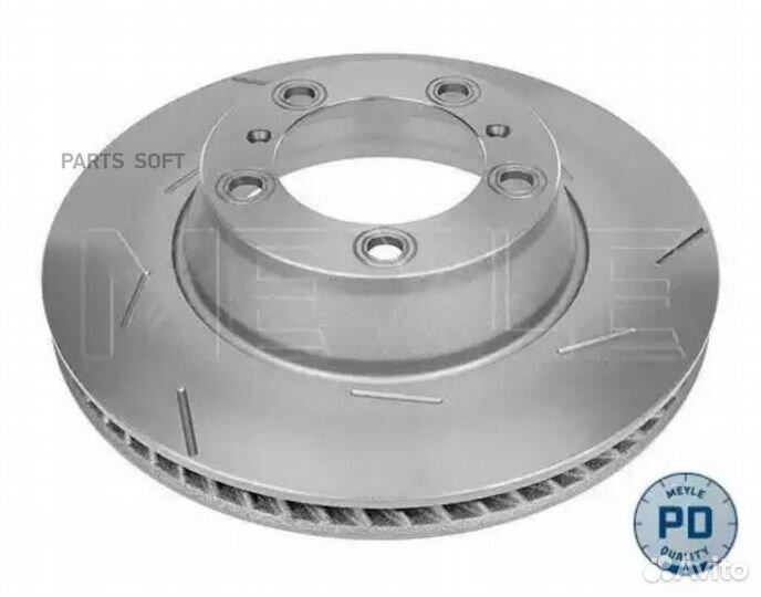 Meyle 4835230012PD Диск тормозной VAG panamera 09