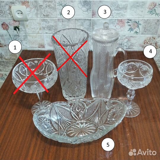 Хрусталь периода СССР