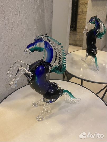 241115 Статуэтка Arte Di Murano Конь арт.Z5Z MC