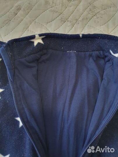 Флисовый комбинезон поддева 74