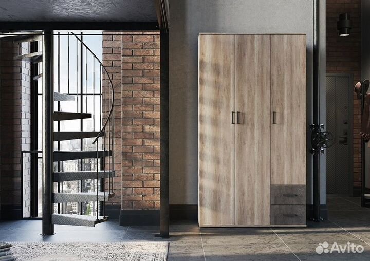 Шкаф Нельсон (Дуб Каньон)