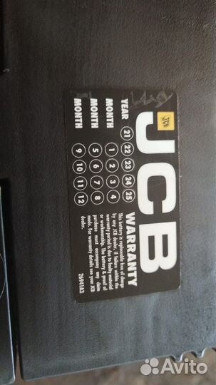 Аккумулятор JCB 110 оригинал