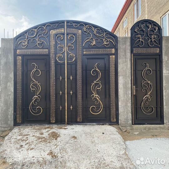 Кованные ворота