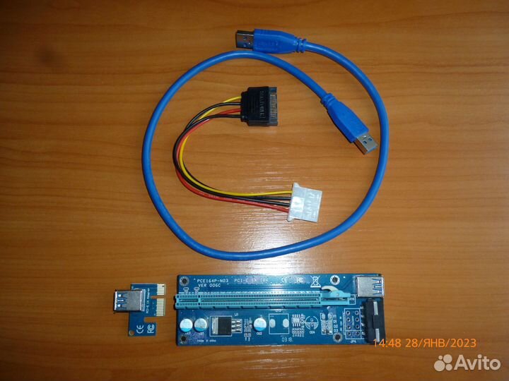 Райзер для майнинга pce164p-N03 VER 006C (новый)