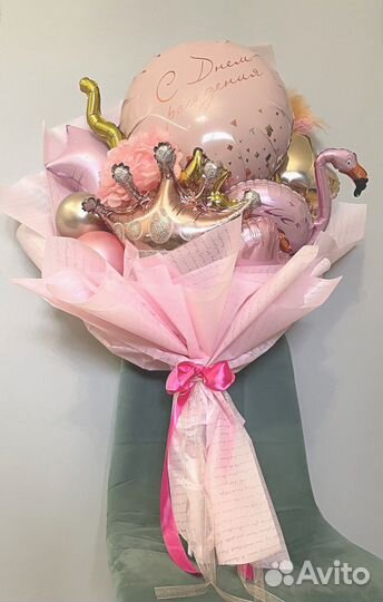 Букет «фламинго»