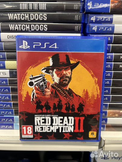 Rdr2 ps4 диск