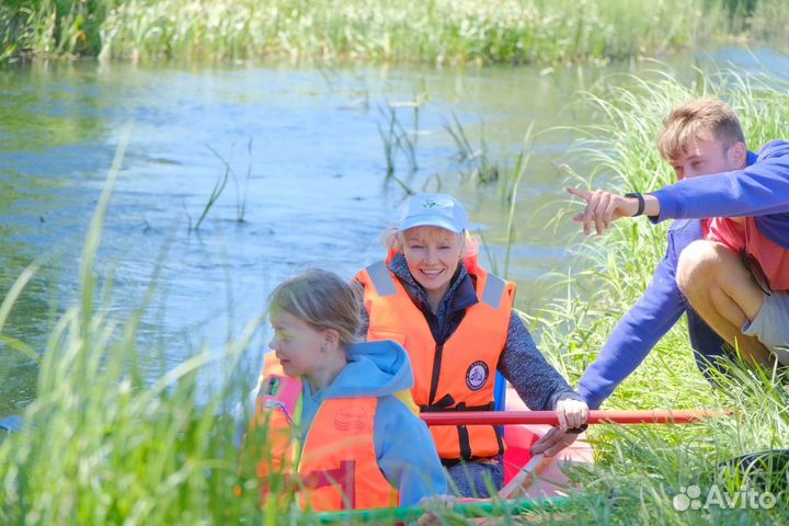 Сплавы по реке на байдарках / каяках