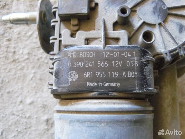 Трапеция стеклоочистителей VW Polo SED Rus