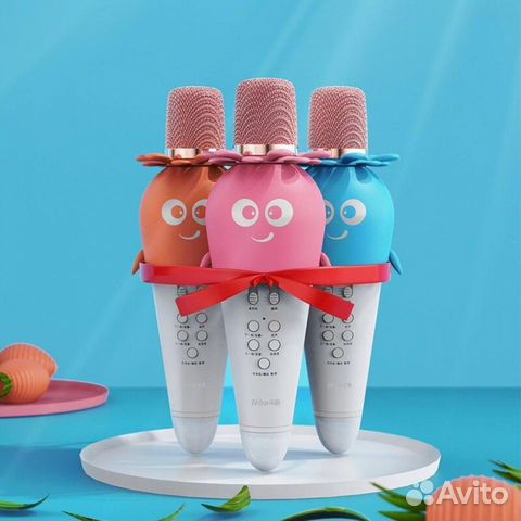 Караоке микрофон Морковка