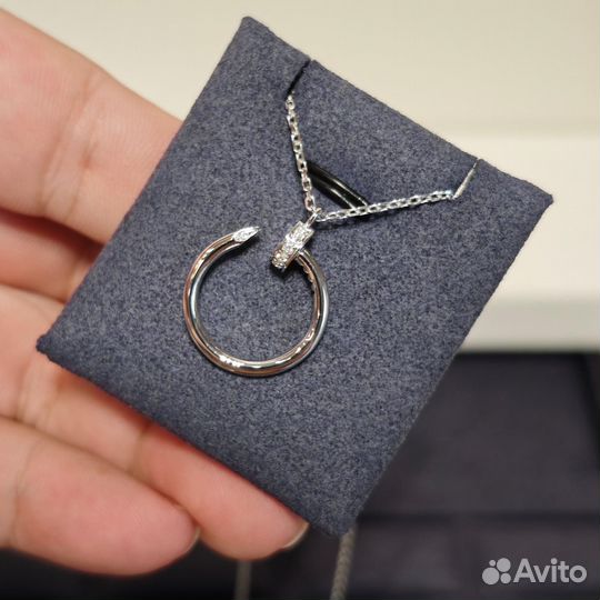 Колье Cartier juste un clou белое золото